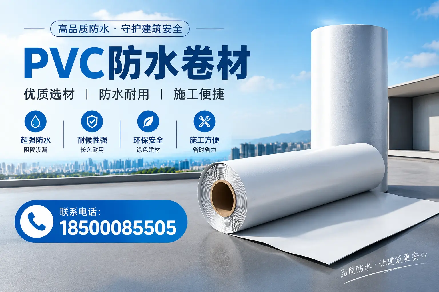 如何评估PVC防水卷材的性价比？临夏消费者必读